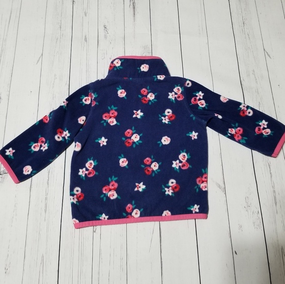 CARTER'S Baby Girls Floral Sweater - Picture 2 of 3